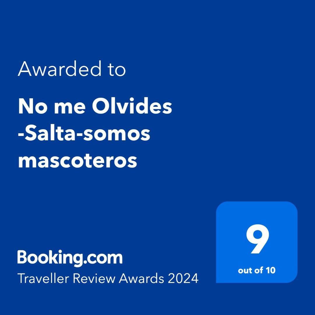 דירות No Me Olvides -Salta-Somos Mascoteros מראה חיצוני תמונה